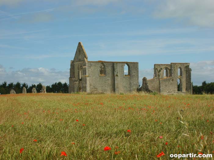 Abbaye Chatelier, île de Ré © CRT Poitou-Charentes