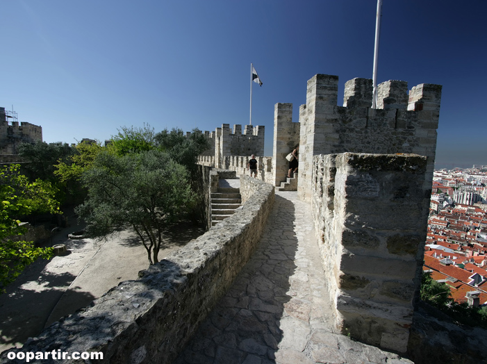 castelo São Jorge, Alfama, Lisbonne © OCTP