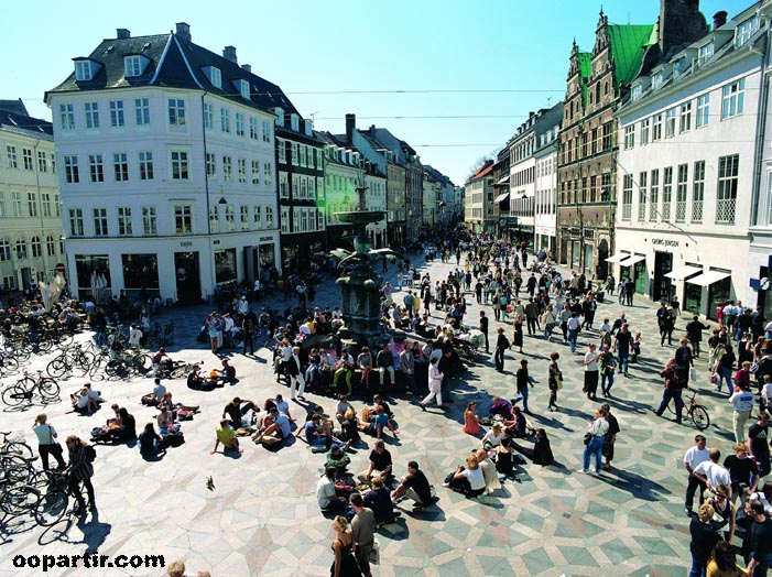 la Strøget, Copenhague © oopartir.com