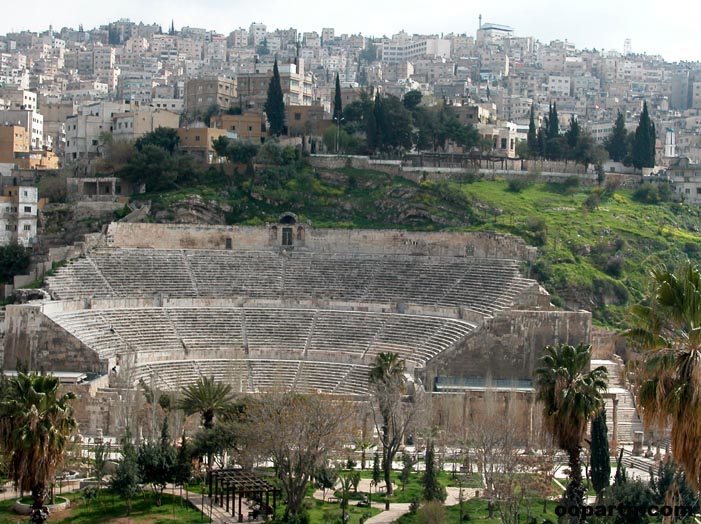 Théâtre romain, Aman © oopartir.com