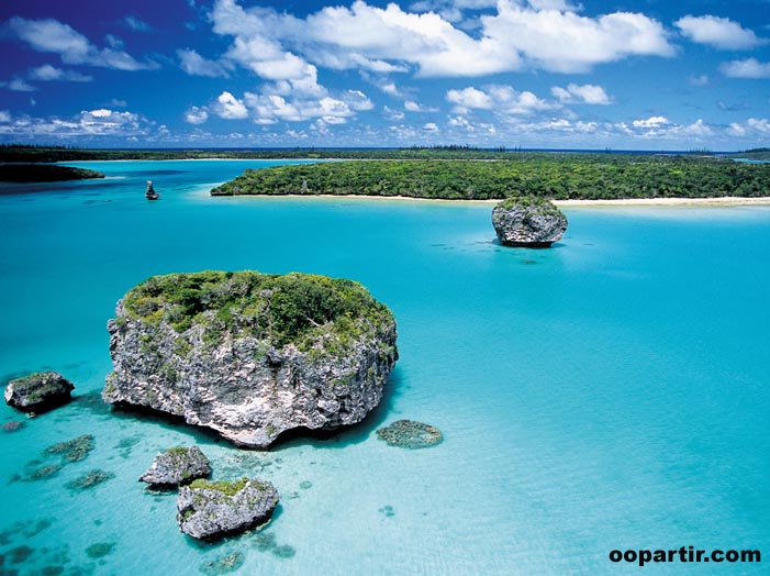 Baie d'Upi, île des Pins © Nouvelle Calédonie Tourisme