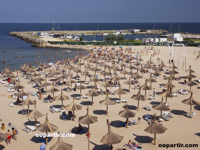 Plage de la mer Noire © OT Roumanie