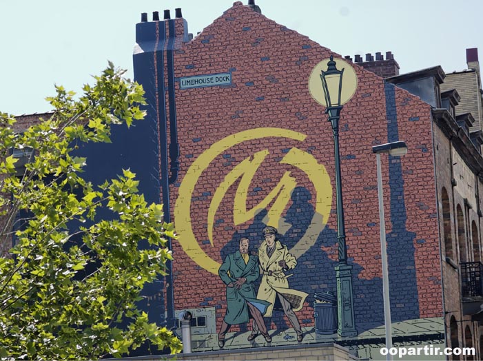 Bruxelles, parcours bande dessinée  © OPT JPRemy