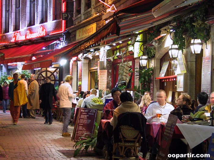 Rue des Bouchers, Bruxelles © OPT Joseph Jeanmart