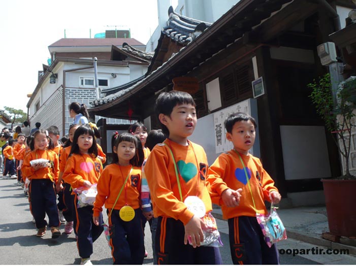 Bukchon Hanok Village à Séoul © oopartir.com