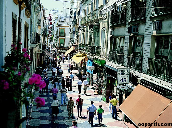 Calle Sierpes, S�ville � Turespa�a 