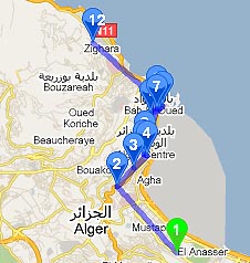 Suggestion itin�raire