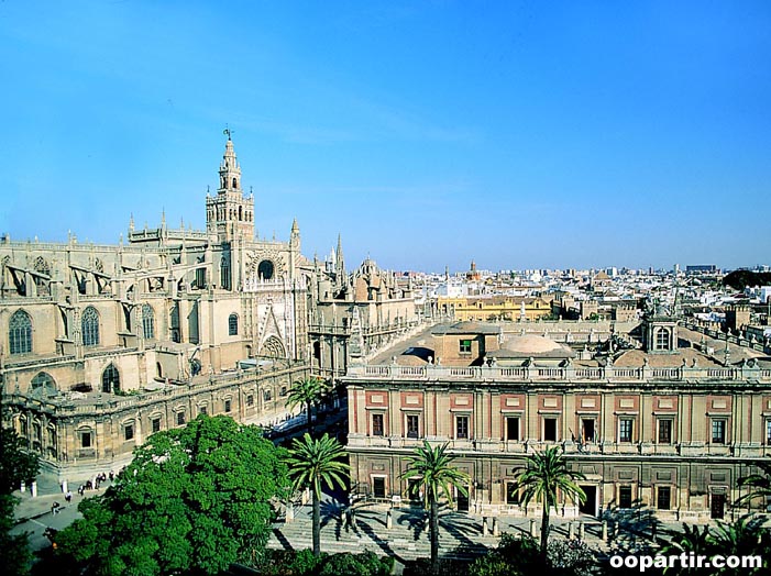 Vue sur la cathédrale de Séville © Turespaña 