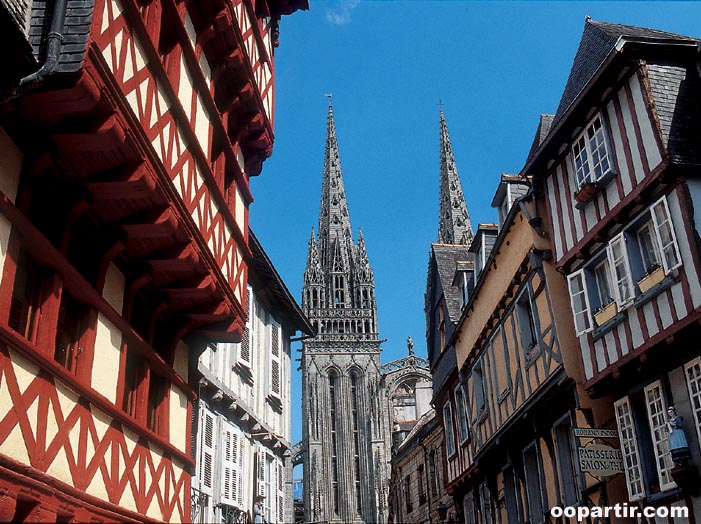 Cathédrale Saint Corentin, Quimper © J-P Gratien