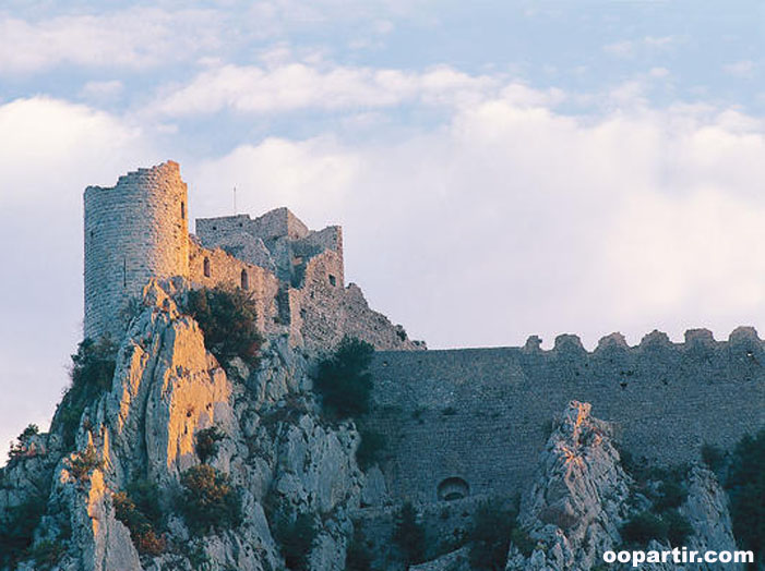 Château cathare de Puilaurens © CRT L-R / P.Palau