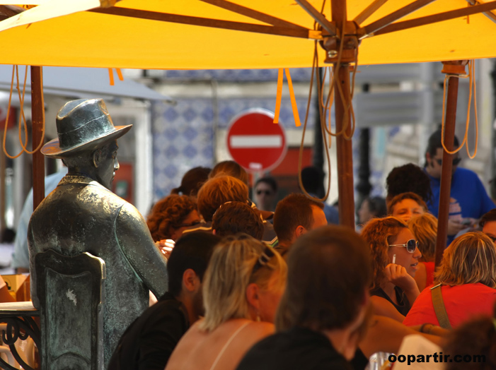 Café Brasileira, Chiado, Lisbonne © OCTP