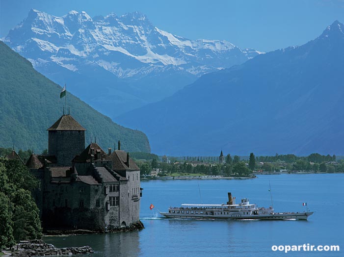 Château de Chillon , lac Léman © Suisse Tourisme