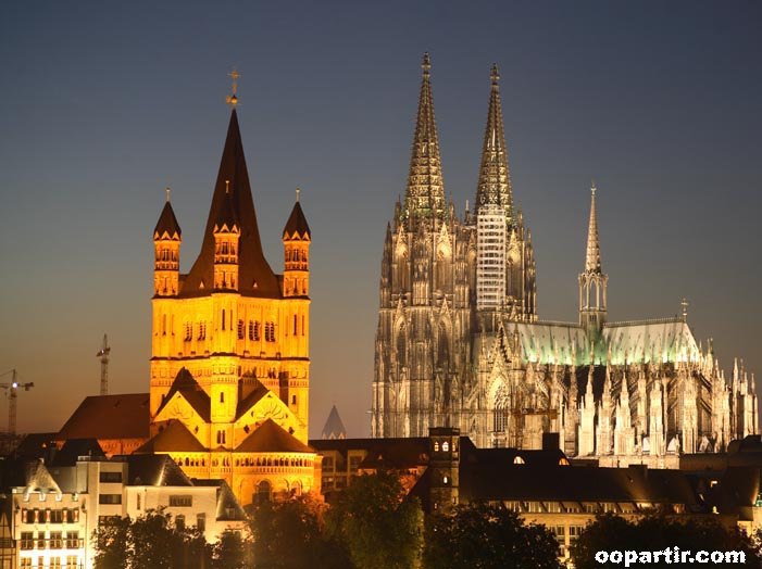 Cologne et sa célèbre cathédrale © DZT