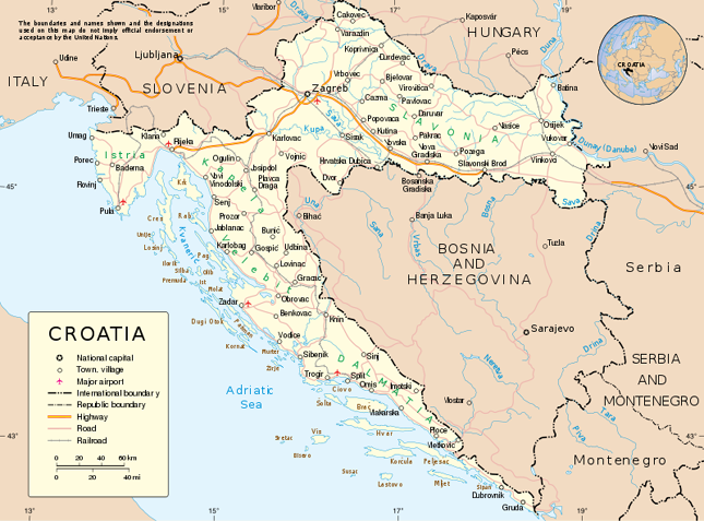 carte-croatie