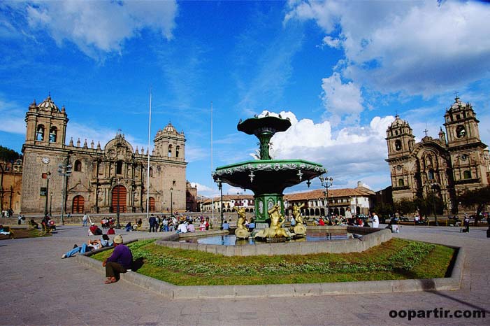 Cuzco, place d'Armes © PromPeru