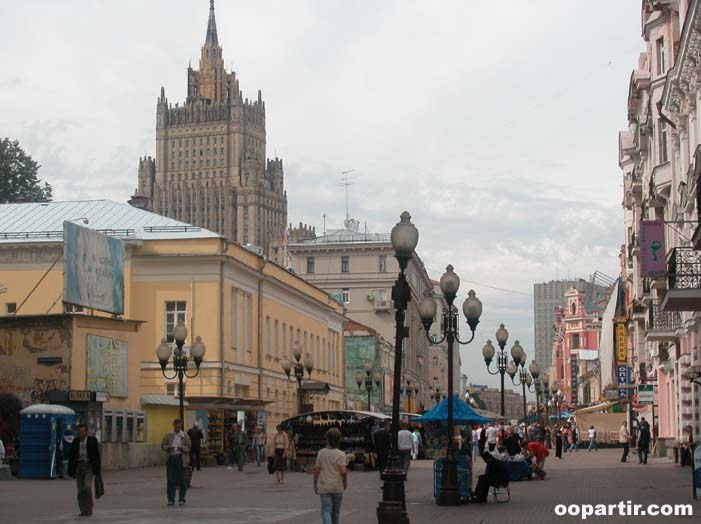 Rue Arbat, Moscou © oopartir.com