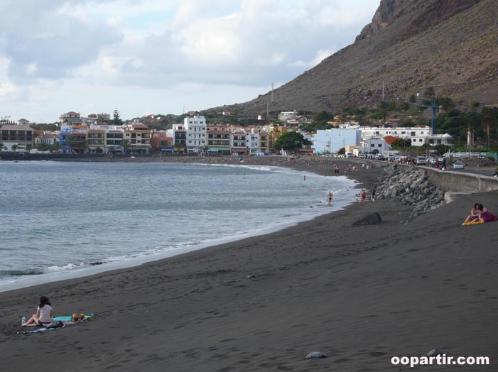 Plage de Valley Gran Rey, La Gomera © oopartir.com