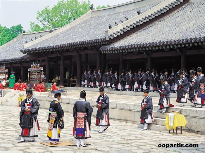 Cérémonie confucéenne Jongmyo Jerye (Séoul) © ONTC