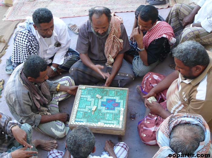 Joueurs, Shibam © oopartir.com