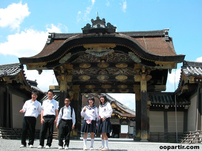 Entrée du château Nijo, Kyoto © VDM