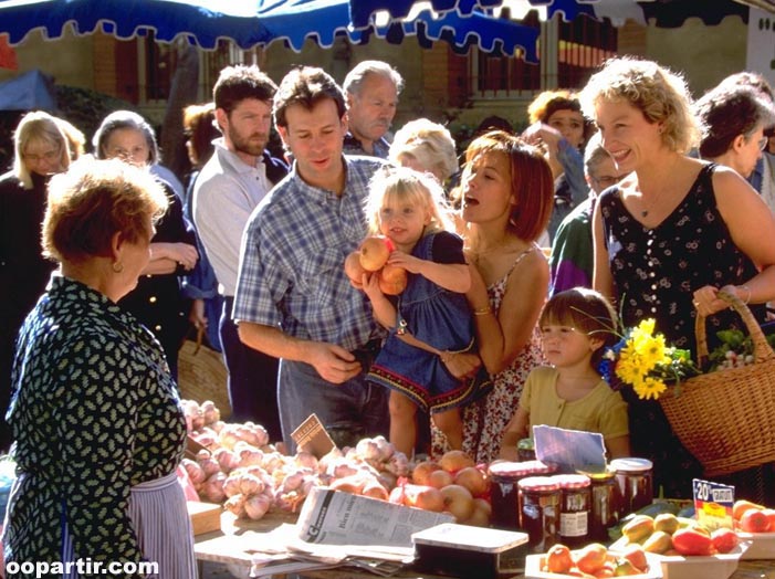 Sur un marché © CRT Midi-Pyrénées