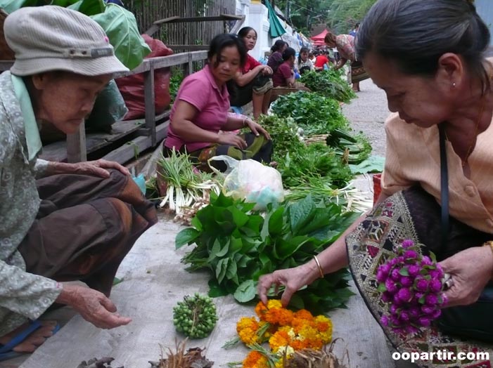 Marché de Luang Prabang © VDM