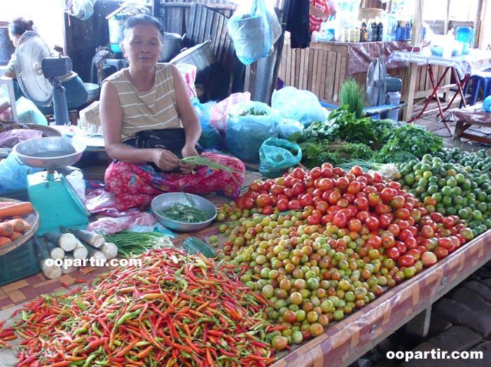 Marché, Vientiane © VDM