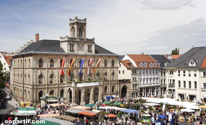 Weimar, place du marché © Guido Werner