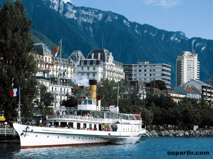 Montreux, lac Léman  © Suisse Tourisme