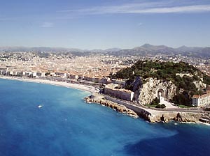 De la Promenade des Anglais � la colline <br>du Ch�teau