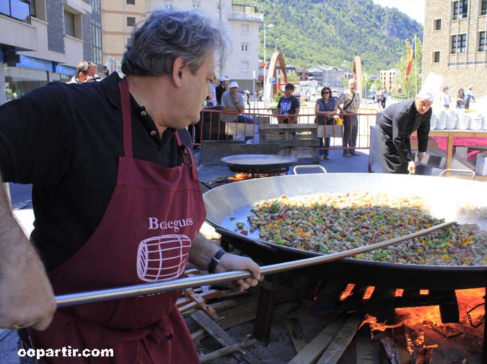 Paella géante