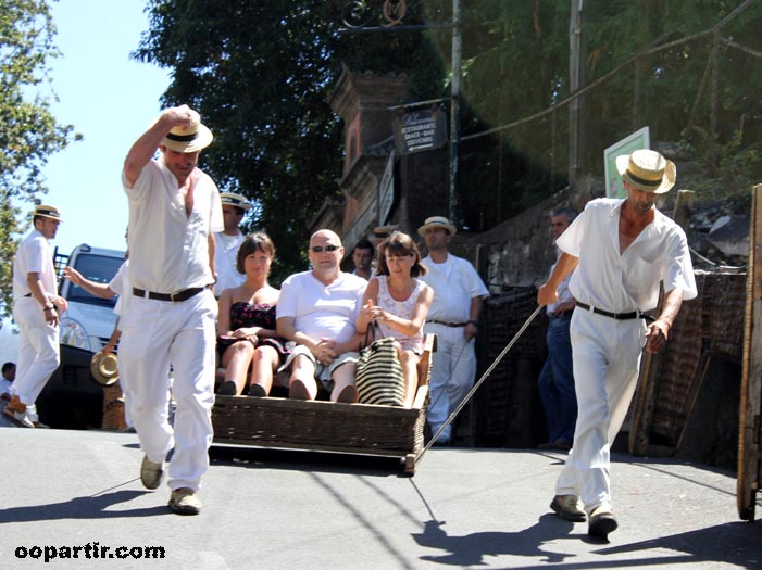 Descente en panier en osier, Funchal © oopartir.com