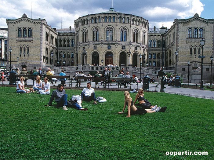 Oslo, le parlement - Gunnar Strøm © VisitOslo