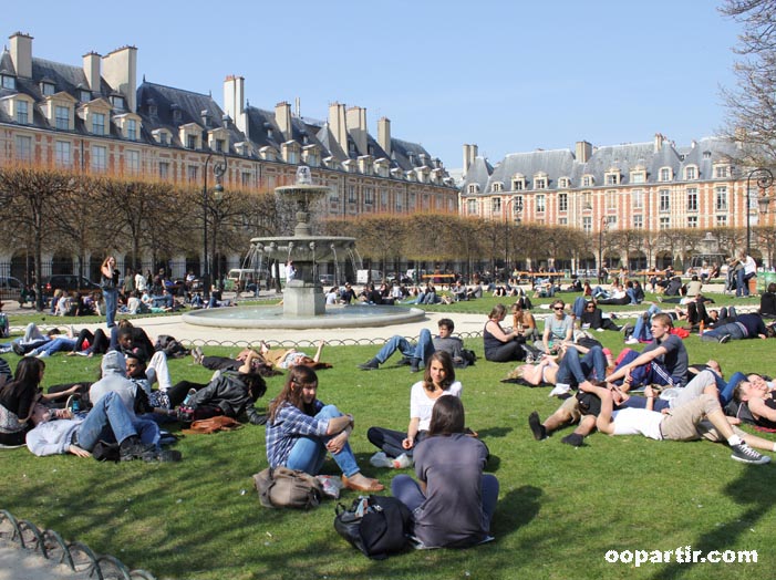 place des Vosges, Paris © oopartir.com