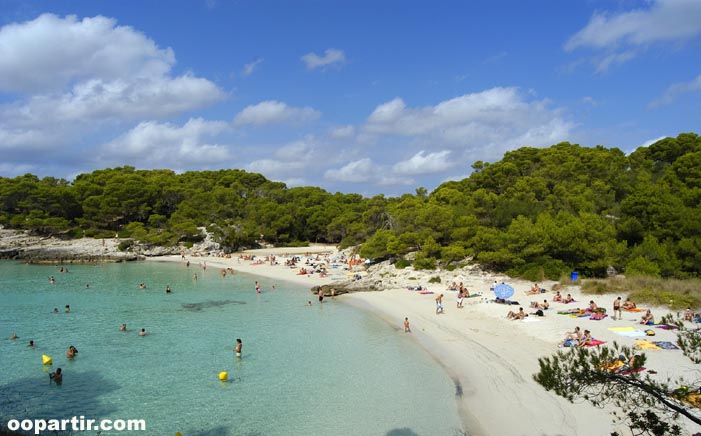 Playa Calan Turqueta, Minorque