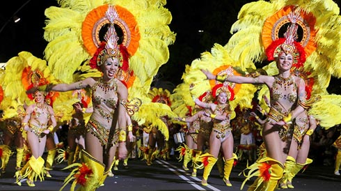 iles canaries le carnaval de tenerife