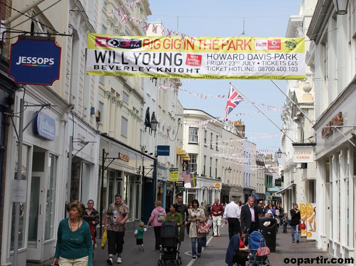 Rue piétonne, Saint-Hélier, Jersey