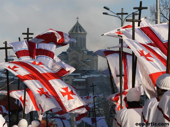 Nouvelle cathédrale Samebà, Tbilissi © Georgian NTA