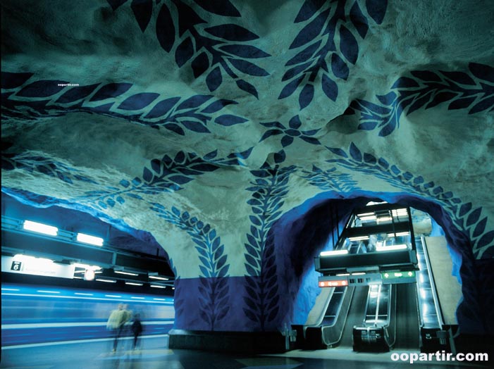 Station de métro, Stockholm © Image Bank Sweden