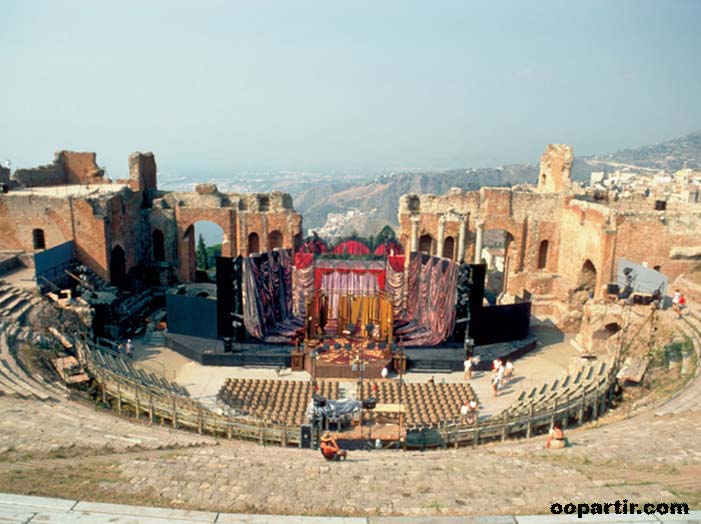 théâtre antique de Taormine photo vito arcomano