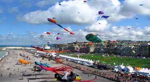 Le festival de Cerf-volant de Dieppe en septembre