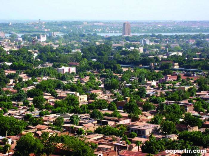 Vue générale sur Bamako © Virginie Tremsal