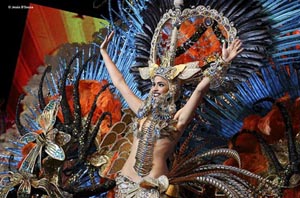 Tenerife enfile son costume de carnaval en fvrier !