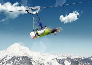 Montagne : des activit�s toujours plus insolites...