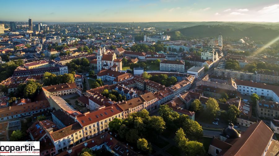 Vilnius, la vieille ville  ©  infotourlituanie .fr
